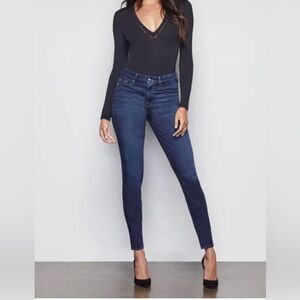 Good American Good Legs high rise skinny jeans size 6/28 EUC